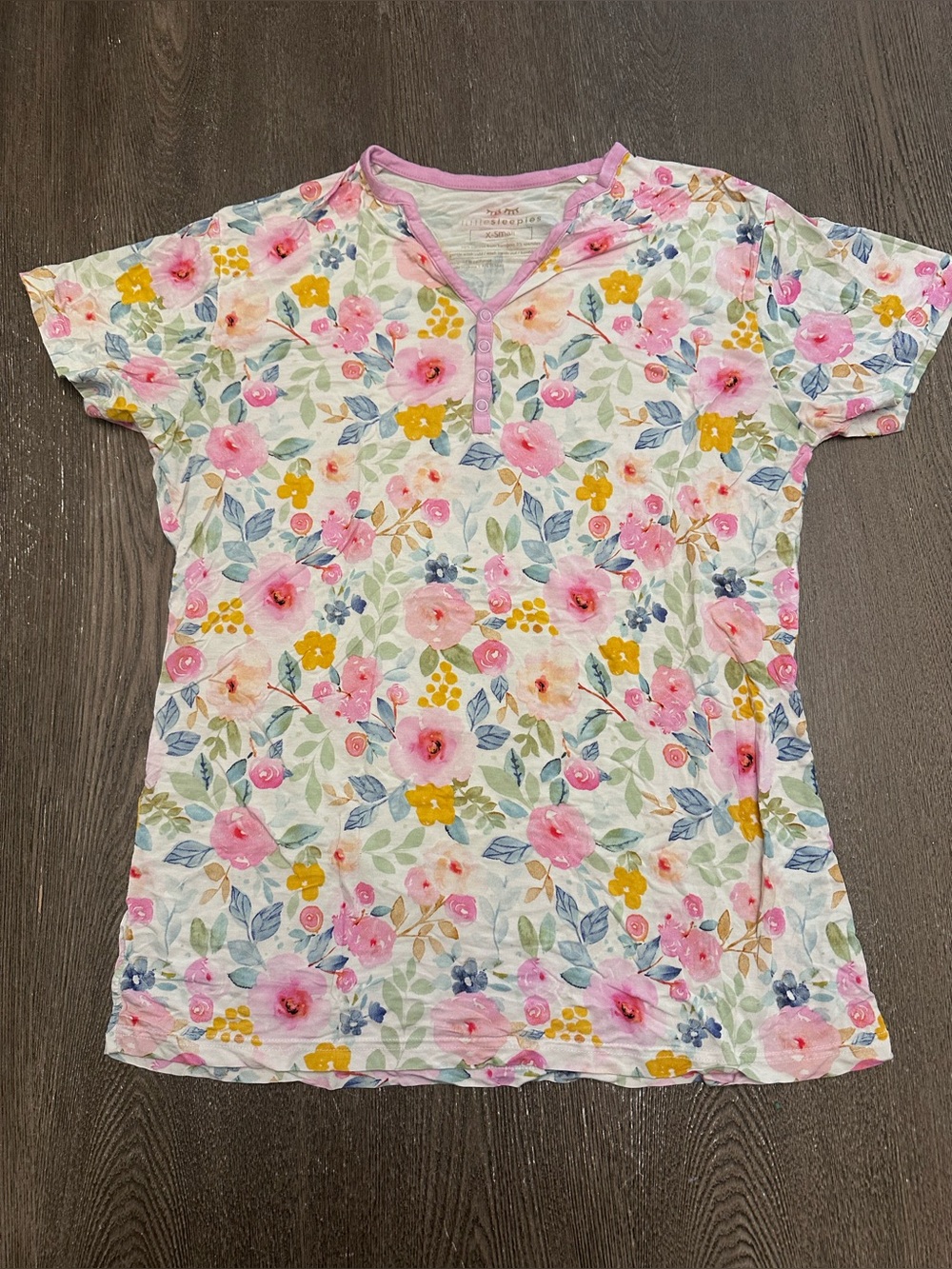 GUC LITTLE SLEEPIES SET BELLA BLOOMS - Size XS Top, Small Joggers SKU:453